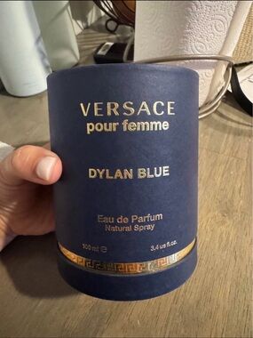 Versace Dylan Blue Pour Femme Navy & Gold Presentation Box